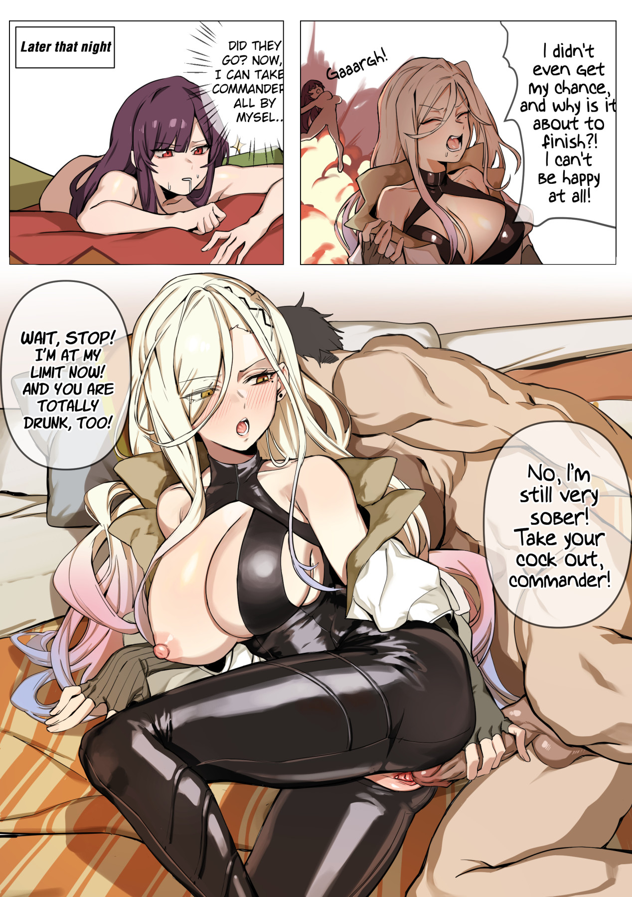 Hentai Manga Comic-Christmas With The Commander-Read-11